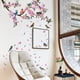 thumbnail image 5 of Calcomanías de pared con flores para jardín, despegables y adhesivas, para dormitorio, sala de estar, TV y pared., 5 of 6