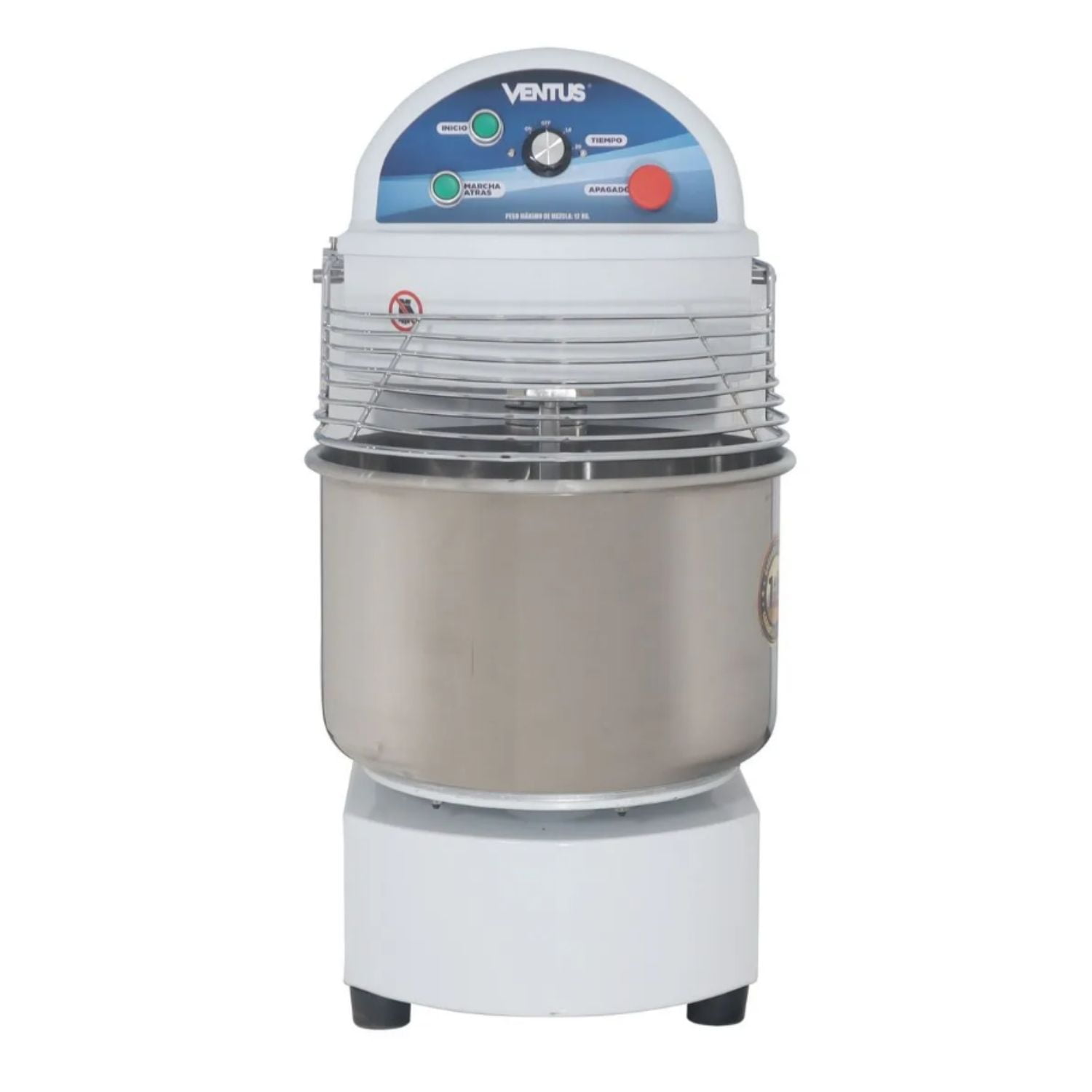 Ventus Amasadora Industrial 12 Kgs Con Timer Vam-30t