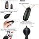 thumbnail image 2 of G4-Deligatoe Negro Inflable Male Ejercicio Plug Kit para mujeres, 2 of 5