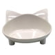 thumbnail image 5 of Lindo Tazón De Fuente De Agua Con Forma De Orejas De Gato Para Mascotas, Cuenco Ancho Antideslizante, Blanco, 5 of 5