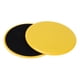 thumbnail image 3 of 2 Discos Deslizantes Ligeros Y Portátiles Para Entrenamiento En Casa Gimnasio Viajes Color Amarillo, 3 of 5