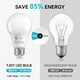 thumbnail image 3 of Lámpara Led A19 9w Equivalente A 60w 5000k E26 800 Lm Pack X6, 3 of 3
