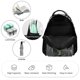 thumbnail image 3 of La Lista de Schindler Mochila Escolar para Niños y Niñas, Mochila Infantil de Alta Calidad Ligera, Grande y Duradera 43x15x32cm, 3 of 6