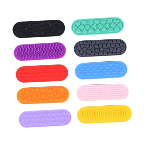 Juguete sensorial para niños, juguete antiestrés de reconocimiento de colores, cómodo, creativo y silencioso, juguete educativo para la bolsa de regal 10 piezas