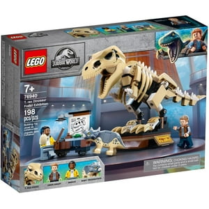 Set Lego Jurassic World Exhibición Del Dinosaurio T. Rex Fosilizado 76940
