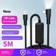 thumbnail image 2 of Compatible con Meta Quest 3S/3/2/PICO Neo 3/4, cable USB-C 5Gbps VR Link, cable de carga rápida y transferencia de datos 9V 2A.-Negro, 2 of 5