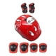thumbnail image 2 of Kit De Casco De Bicicleta Para Niños Casco De Monopatín Portátil Para Patinar Monopatín Rojo, 2 of 3