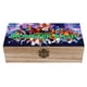 thumbnail image 1 of Monster Bash Caja Organizadora de Madera Rústica - Caja Decorativa Multifuncional para Escritorio, Hogar, Oficina, Joyas y Manualidades, 1 of 6