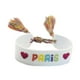 thumbnail image 3 of Pulsera Trenzada Pulsera Bordada Para Regalos De Cumpleaños Eventos Deportivos De Verano Blanco Colorido, 3 of 3