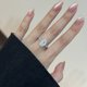 thumbnail image 5 of Anillo de Compromiso Ovalado de 4.5 Quilates Color D Claridad VVS1 Anillos de Moissanita para Mujer Anillos de Aniversario y Boda de Plata Esterlina 925 Talla 5-9, 5 of 8