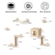 thumbnail image 5 of Estantes de Pared para Gatos FUKUMARU Set de 5 Piezas de Madera con Hamaca Beige, 5 of 8