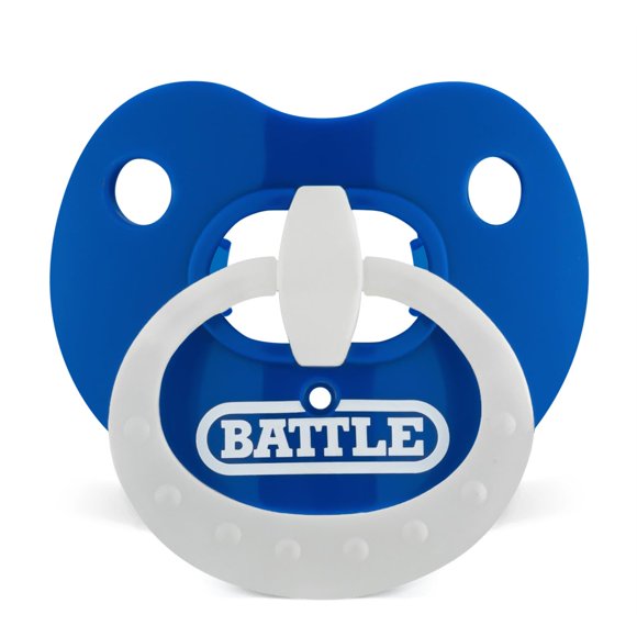 Protector bucal Battle Binky Oxygen Azul Real/Blanco