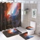 thumbnail image 1 of Juego de Cortina de Ducha Obi Wan con Alfombras 4 Piezas, 1 of 6