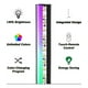 thumbnail image 3 of Lámpara Conexion Usb De Pie Luces Led Rgb Control Remoto, 3 of 3