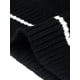 thumbnail image 5 of Agnes Orinda Conjuntos de Halloween Chaleco de Suéter de Talla Grande para Mujeres Cuello en V Rayado Tejido de Cable Sin Mangas Chaleco de Suéter 1X Negro, 5 of 6