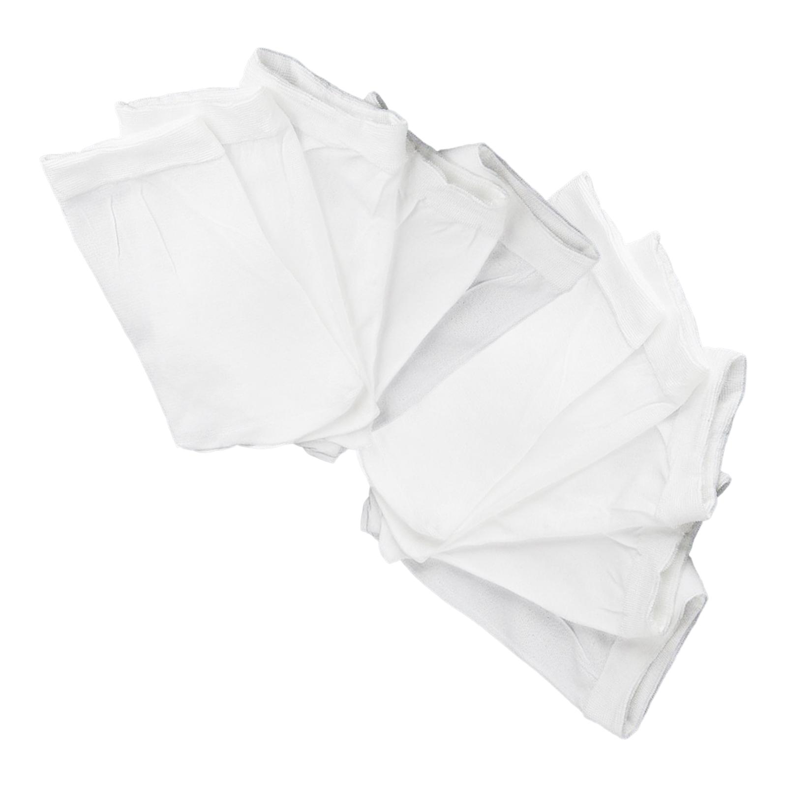 Magideal - 10 Piezas De Calcetín Para Piscina, Hojas De Malla Fina, Colector De Polen, Accesorios Para Piscina, Bolsa De Vacío Para Masaje, Filtros Para De