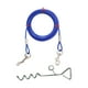 thumbnail image 1 of Cable De Amarre Para Perros Y Correas Para Perros De Estaca Para Patio Para Correr Al Aire Libre Camping Cachorro 500 Cm Azul, 1 of 5