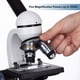 thumbnail image 5 of Microscopio AmScope serie M150 Monocular LED portátil 40X-1000X, 5 of 6