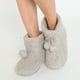 thumbnail image 2 of Pantufla de Mujer Bota Home Gris Claro, 2 of 3