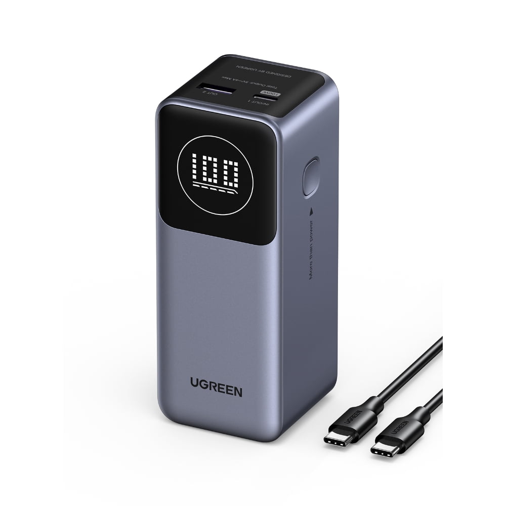 Batería 12.000mah 100w Usb-c + Usb-a Ugreen