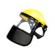 thumbnail image 5 of Máscara De Protección Facial, Visera Facial Ligera Y Transpirable Para Trabajo De Molienda, Corte, Amarillo, 5 of 5