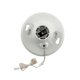 thumbnail image 1 of Casquillo para bombilla Leviton 8827-CW1, cadena de tracción, color blanco, 1 of 1