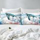 thumbnail image 5 of Christm-as Trees D-u-t Co-ve-r Queen Size Sa-nta Claus- and Snowman Comfort-er Cover with 2 Pillow-case for Te-ens Adults Kids S-tarry Sky Be-dding Set Snow Sc-ene Brea-thable 3 Pieces D-ecorative, 5 of 5