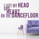 thumbnail image 2 of Decomural Head Heart Dancefloor Lady Gaga WS-40888, 2 of 2