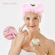 thumbnail image 4 of Diademas de belleza para mujer, extra suaves y ultraabsorbentes, cómodas para lavar el maquillaje, la ducha, el cuidado facial, el spa, banda gruesa para el cabello para niñas., 4 of 5
