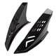 thumbnail image 5 of Casco De Motocicleta De Plástico Orejas Cuernos Piezas Decorativas Protectoras Negro, 5 of 5