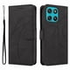 thumbnail image 1 of Funda tipo cartera con tapa para Motorola MOTO G67 Power 5G con tarjetero, soporte y cubierta magnética Negro, 1 of 5