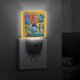 thumbnail image 4 of Rancho Dino Luz nocturna LED con sensor de anochecer a amanecer para dormitorio, baño, pasillo, escaleras - Lámpara LED nocturna de enchufe, 0.5W - 1 pieza, 4 of 6