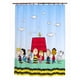thumbnail image 1 of Juego de cortinas de ducha Franco Peanuts de 13 piezas con licencia oficial, 1 of 5