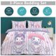 thumbnail image 5 of Kuromi Print Bedding Set Pattern Duvet Cove Set 3 Pieces 1 Quilt Cover And 2 Pillowcases for Women Men Teens, 5 of 5
