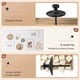thumbnail image 3 of 50 clavos negros de doble cabeza para colgar cuadros, 3 of 3