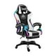 thumbnail image 1 of Silla Gamer Con Luz Rgb Reposapiés Y Masajeador Reclinable C - blanca., 1 of 3