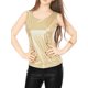 thumbnail image 2 of INSPIRE CHIC Top de Tanque Metálico de Halloween para Mujer Fiesta de Club Brillante y Reluciente Camiseta Holográfica M Dorado, 2 of 7