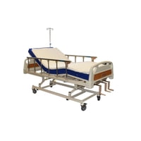 Glomed - Cama Clínica Manual 3 Pos Plus + Colchón Imper 10Cm + Topper