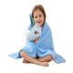 thumbnail image 2 of Peluche Almohadilla + Manta Térmica de 1 Plaza celeste, 2 of 4