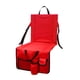 thumbnail image 1 of Silla De Estadio Plegable Cojín De Asiento Para Acampar Al Aire Libre Viaje Ligero Rojo, 1 of 5