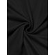thumbnail image 5 of Agnes Orinda Conjunto de Pijama de 2 Piezas para Mujer de Talla Grande para Escuela o Universidad, Cómodo, con Volantes, Sin Mangas, Camiseta sin Mangas con Pantalones Cortos, Talla 4X, Negro, 5 of 6