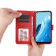 thumbnail image 4 of Funda tipo cartera FOXDOCK para OPPO Reno 7 5G , diseño girasol en relieve, cuero PU, cierre magnético, soporte y tarjetero, 4 of 5