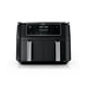 thumbnail image 1 of Ninja Air Fryer, Roast, Bake, Air Fry, Crisps, Broil, Reheats, Keep Warm, 10-in-1, Fries, Frozen Food, Veggies, and Meat, Quick Meals, Healthy Meals, Less Oil, 10 QT, Black, DZ302​, 1 of 3