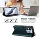 thumbnail image 4 of Funda Volteable con Diseño de Gato para Xiaomi Redmi Note 14 5G, Verde Oscuro, 4 of 6