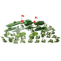 Bothyi - 52 Piezas Soldado Figuras Juguetes Mini Diseño Playset Para Adultos Adolescentes Niños B