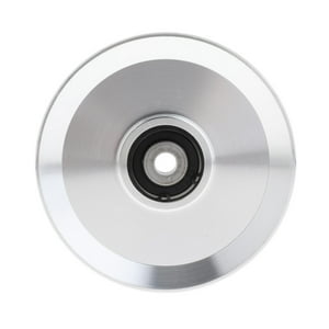 Magideal - Rodamiento Polea Rueda Accesorio De Gimnasio Universal Resistente Al Desgaste Fácil De Instalar 10 Mm De Diámetro Interior Para Ejercicio Accesorio De 120Mm Plata