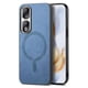 thumbnail image 1 of Magnetic Slim Case for Honor 90 Pro 5G with Camera Guard & Anti-Scratch Back Blue, 1 of 6