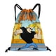 thumbnail image 1 of Johnny Bravo Mochila de Cuerdas para Deportes y Gimnasio, Bolsa de Cuerdas Resistente al Agua, Bolsa Cinch, 30×40cm, 1 of 6