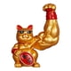 thumbnail image 1 of Brazo Musculoso Chino Lucky Cat Figurilla Fortune Brazo Que Agita Para Coche Gold 1, 1 of 5