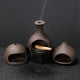thumbnail image 4 of 1pza Soporte Artesanal para Palo Santo con Bandeja de Arcilla Morada para Salvia y Incienso Decoración Del Hogar Regalo Ideal para Yoga (sin Incienso）, 4 of 8